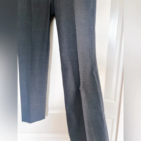 Brunello Cucinelli Belted wool Check Trousers - Picture 2 of 4